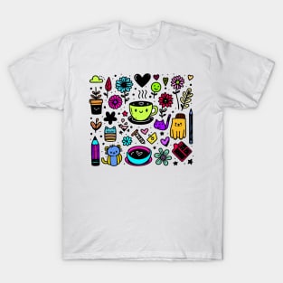 Doodle Art Design T-Shirt